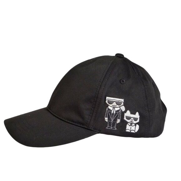 NWT Karl Lagerfeld Women's Karl and Choupette Baseball Cap - Picture 6 of 9
